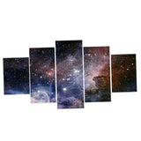 Max Maxb 5Pieces Abstract Decorative Painting Universe Series  Starry Sky