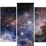 Max Maxb 5Pieces Abstract Decorative Painting Universe Series  Starry Sky