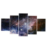 Max Maxb 5Pieces Abstract Decorative Painting Universe Series  Starry Sky