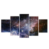 Max Maxb 5Pieces Abstract Decorative Painting Universe Series  Starry Sky