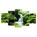 Max Maxb 5pcs Modern Art Oil Landscape Painting Canvas Print Wall Art Poster Decor 1