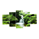 Max Maxb 5pcs Modern Art Oil Landscape Painting Canvas Print Wall Art Poster Decor 1