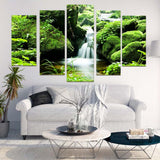 Max Maxb 5pcs Modern Art Oil Landscape Painting Canvas Print Wall Art Poster Decor 1
