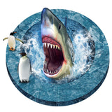 Max Maxb Creative 3D Toilet Stickers Bathroom Decorative Decals Shark Penguin