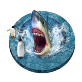 Max Maxb Creative 3D Toilet Stickers Bathroom Decorative Decals Shark Penguin
