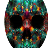 Max Maxb Creative 3D Toilet Stickers Bathroom Decorative Decals Color skull Head