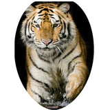 Max Maxb Creative 3D Toilet Stickers Bathroom Decorative Decals Tiger