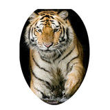 Max Maxb Creative 3D Toilet Stickers Bathroom Decorative Decals Tiger