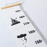 Max Maxb Nordic Style Kids Height Ruler Wall Hanging Type Height Measurement Car