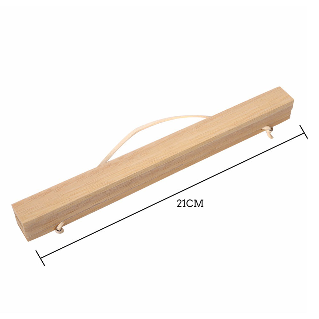 Magnet Wooden Picture Frame DIY Photo Poster Painting Hanger 21cm Ramin Wood