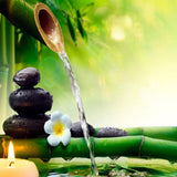 Max 3D Waterproof Tapestry-Landscape Series Bamboo Waterdrop Decor 150x130cm