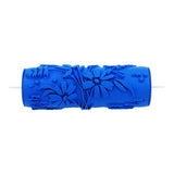 Max 5'' Embossed Paint Roller Sleeve Wall Stencil Brush Flower Pattern Decor #5