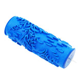Max 5'' Embossed Paint Roller Sleeve Wall Stencil Brush Flower Pattern Decor #6