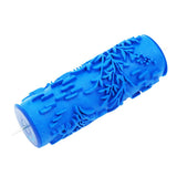 Max 5'' Embossed Paint Roller Sleeve Wall Stencil Brush Flower Pattern Decor #6