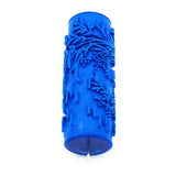 Max 5'' Embossed Paint Roller Sleeve Wall Stencil Brush Flower Pattern Decor #6