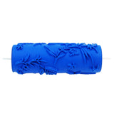 Max 5'' Embossed Paint Roller Sleeve Wall Stencil Brush Flower Pattern Decor #8