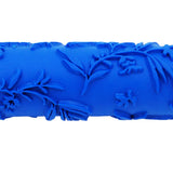 Max 5'' Embossed Paint Roller Sleeve Wall Stencil Brush Flower Pattern Decor #8