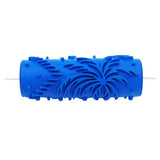 Max 5'' Embossed Paint Roller Sleeve Wall Stencil Brush Flower Pattern Decor #9