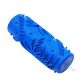 Max 5'' Embossed Paint Roller Sleeve Wall Stencil Brush Flower Pattern Decor #9