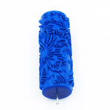 Max 5'' Embossed Paint Roller Sleeve Wall Stencil Brush Flower Pattern Decor #10
