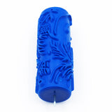 Max 5'' Embossed Paint Roller Sleeve Wall Stencil Brush Flower Pattern Decor #12