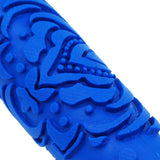 Max 5'' Embossed Paint Roller Sleeve Wall Stencil Brush Flower Pattern Decor #16
