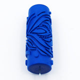 Max 5'' Embossed Paint Roller Sleeve Wall Stencil Brush Flower Pattern Decor #16