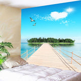 Maxbell 3D Decorative Tapestries Wall Hanging Tapestry For Indoor Outdoor Usage C