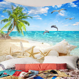 Maxbell 3D Decorative Tapestries Wall Hanging Tapestry For Indoor Outdoor Usage F