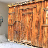 Maxbell 3D Waterproof Tapestry -Product Series Wheel Door Pattern Decor 180x180cm