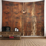 Maxbell 3D Waterproof Tapestry -Product Series Retro Door Pattern Decor 150x130cm