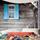 Maxbell 3D Waterproof Tapestry -Product Series Blue Window Pattern Decor 150x130cm