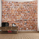 Maxbell 3D Waterproof Tapestry -Product Series Brick Wall Pattern Decor 180x180cm