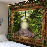 Maxbell 1x 3D Decorative Tapestries Wall Hanging Tapestry DIY For Indoor Outdoor  E