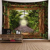 Maxbell 1x 3D Decorative Tapestries Wall Hanging Tapestry DIY For Indoor Outdoor  E