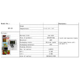 Maxbell Digital LCD Fish Tank Aquarium Marine Temperature Thermometer with Sucker