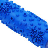 Max Maxb 5'' Rubber Printing Roller DIY Paint Brush Wall Painting Decor Tool 069Y