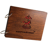 Maxbell DIY Photo Albums 8 Inch Loose-leaf Pasted for Baby Lovers Merry-go-round