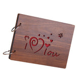 Maxbell DIY Photo Albums 8 Inch Loose-leaf Pasted for Baby Lovers I Love You