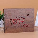 Maxbell DIY Photo Albums 8 Inch Loose-leaf Pasted for Baby Lovers I Love You