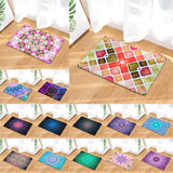 Maxbell Indoor Door Mat Non Slip Bohemian Rug Latex Backing Shoe Scraper 40x60cm 6