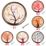 Max Tree Pattern Pull Knob Handle for Cabinet Drawer Cupboard Door Bin Box 5#