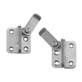 Max Stainless Steel Hasp Cabinet Door Latch Security Lock Hardware Left open