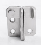 Max Stainless Steel Hasp Cabinet Door Latch Security Lock Hardware Left open