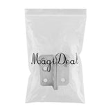 Max Stainless Steel Hasp Cabinet Door Latch Security Lock Hardware Left open