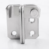 Max Stainless Steel Hasp Cabinet Door Latch Security Lock Hardware Right open