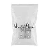 Max Stainless Steel Hasp Cabinet Door Latch Security Lock Hardware Right open