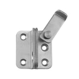 Max Stainless Steel Hasp Cabinet Door Latch Security Lock Hardware Right open