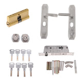 Max Maxb Interior Security Door Handle Mortise Lock Door Lever Handle Lock