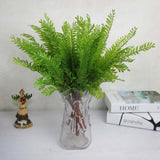 Max Maxb 7 Branches Artificial Fern Grass Faux Plant Home Room DIY Floral Decor #2